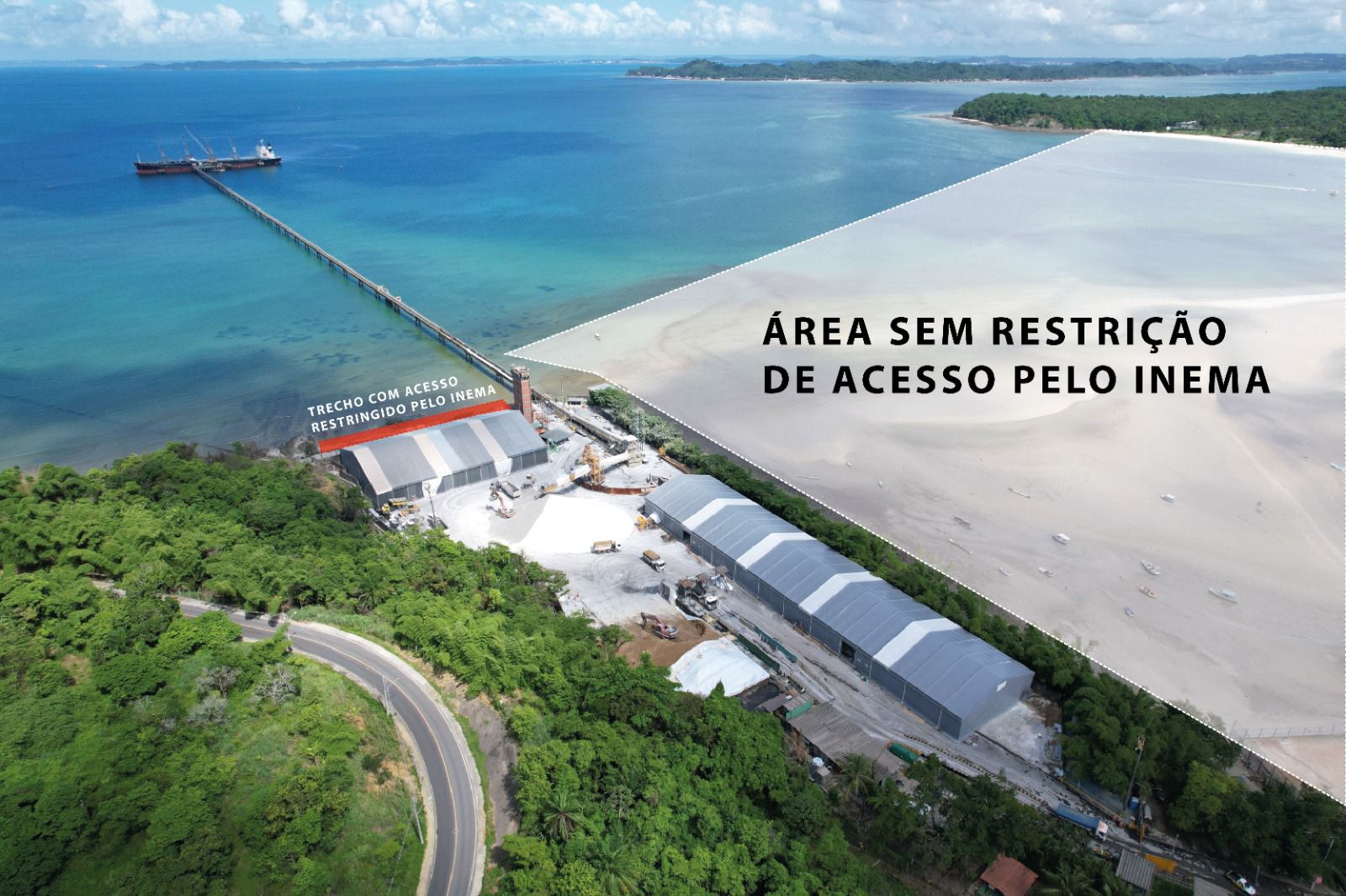Imagem de Praia de São Tomé de Paripe não está totalmente interditada;entenda